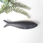 large ceramic sardine wall hanging