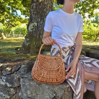 handmade wicker bag