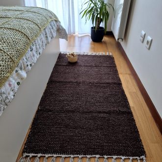 medium cocoa brown rug
