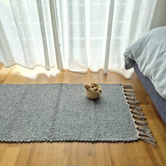 Scandinavian grey rug