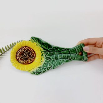 sunflower spoon rest