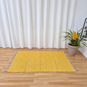 mustard yellow rug 100x150cm